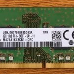 M471a1k43cb1 Crc Samsung Module Genuine Reliable Tech Electr