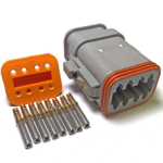 Dt06 08s Te Deutsch Connector Genuine Reliable Tech Electr