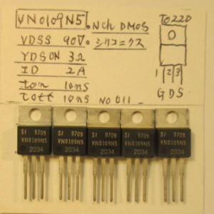 Vn0109n5 Supertex Mosfet Genuine Reliable Tech Electr