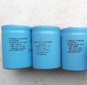 101e1230 Cornell Dubilier Genuine Reliable Tech Electr