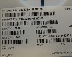 B82422 A1682 K Tdk Inductor Genuine Reliable Tech Electr