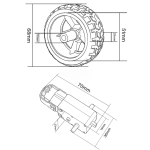 Uno R3 Four Wheel 4wd Smart Car Code Disc Speed Measurement Tracking Obstacle Avoidance Bluetooth Remote Control Robot Kit Diy (4)