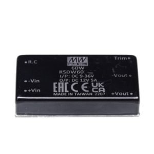 Rsdw60f 12 Mean Well Module Genuine Reliable Tech Electr