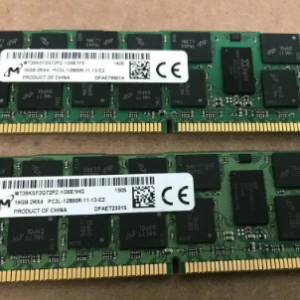 Micron Mt36ksf2g72pz 1g6e1he 16gb 2rx4 Pc3l 12800r 11 13 E2 ​​memory